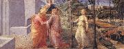 Fra Filippo Lippi, The Meeting of Joachim and Anna at the Golden Gate